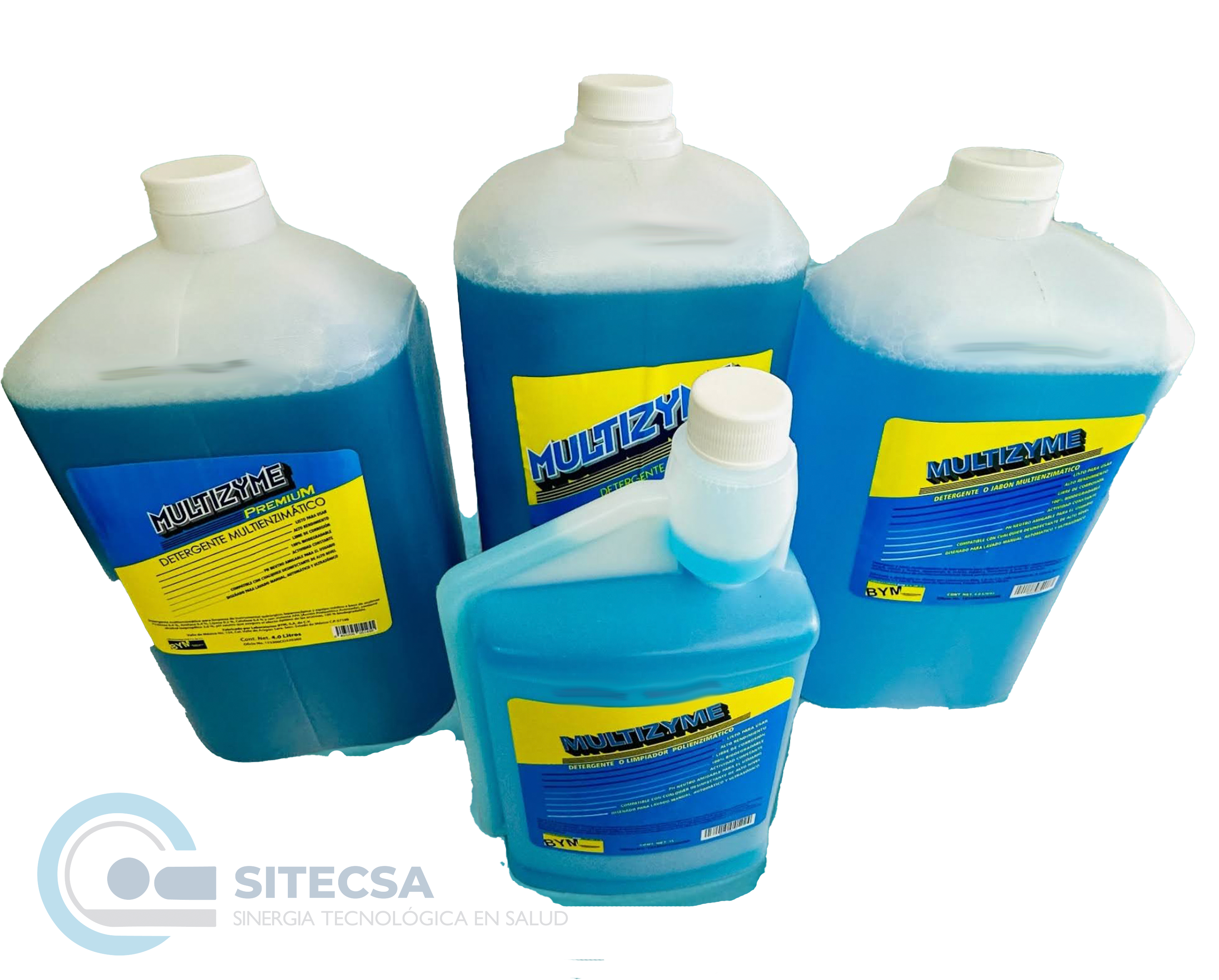 Detergente líquido multienzimático desinfectante Multizyme - Image 3