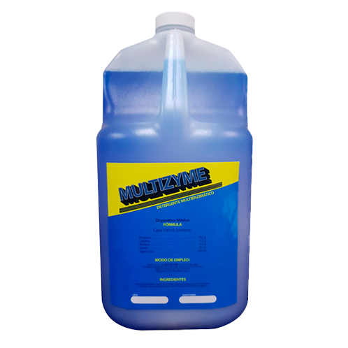 Detergente líquido multienzimático desinfectante Multizyme