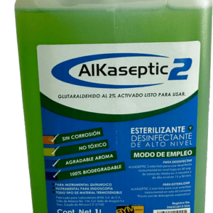 Solución desinfectante con Glutaraldehido Alkaseptic 2