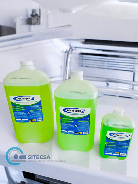 Solución desinfectante con Glutaraldehido Alkaseptic 2 - Image 2