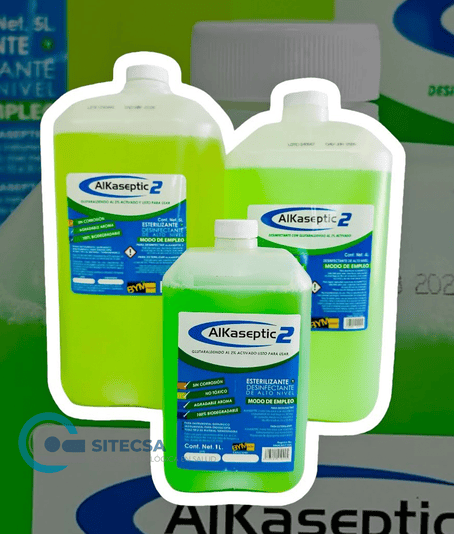 Solución desinfectante con Glutaraldehido Alkaseptic 2 - Image 4