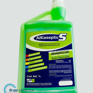 Solución desinfectante con Glutaraldehido Alkaseptic S